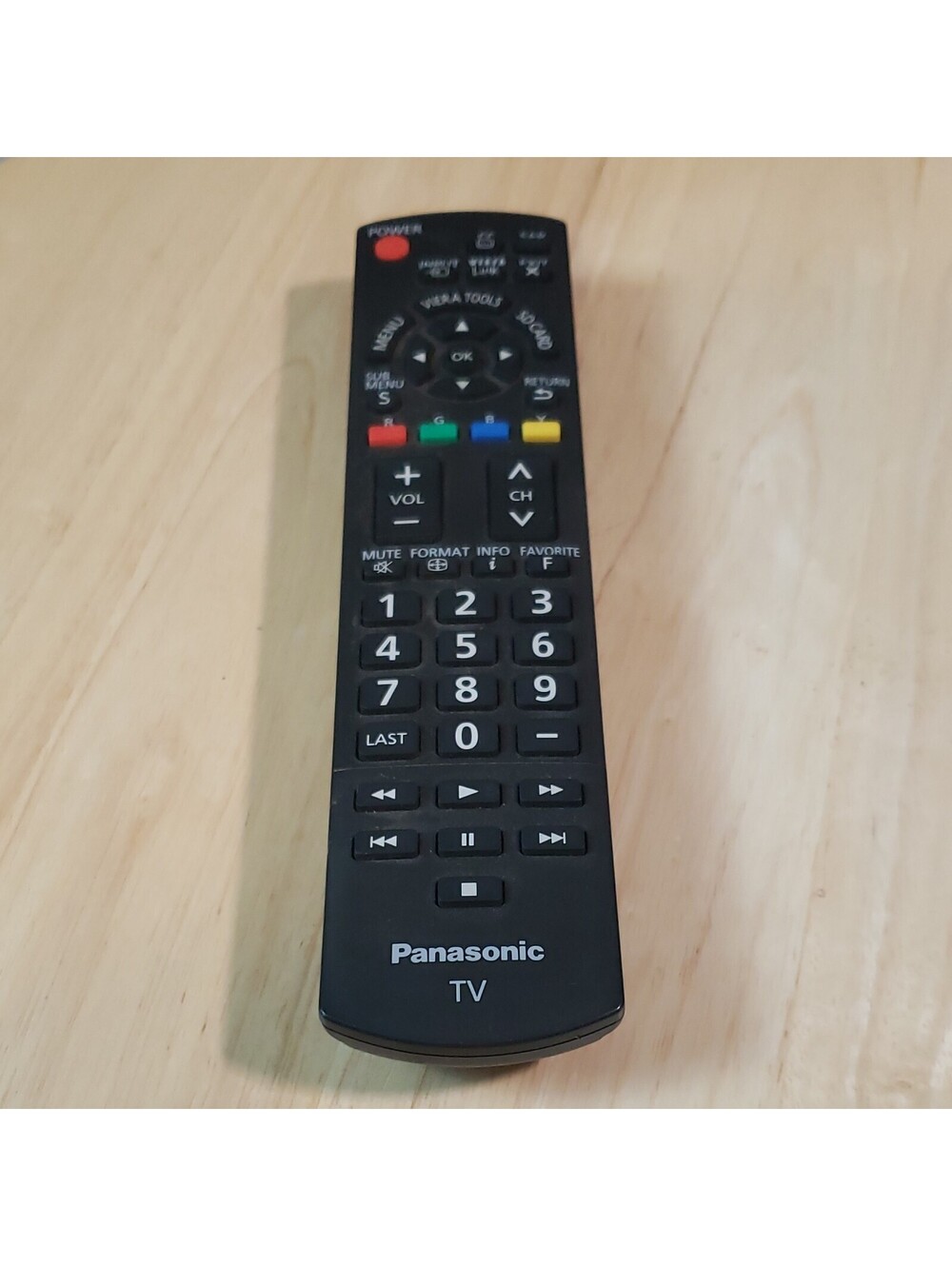 Panasonic Wireless TV Remote Control, Black - Wireless Connectivity